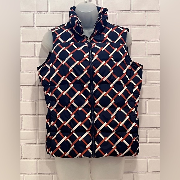 LANDS END women puffy vest size S/P - Picture 2 of 6